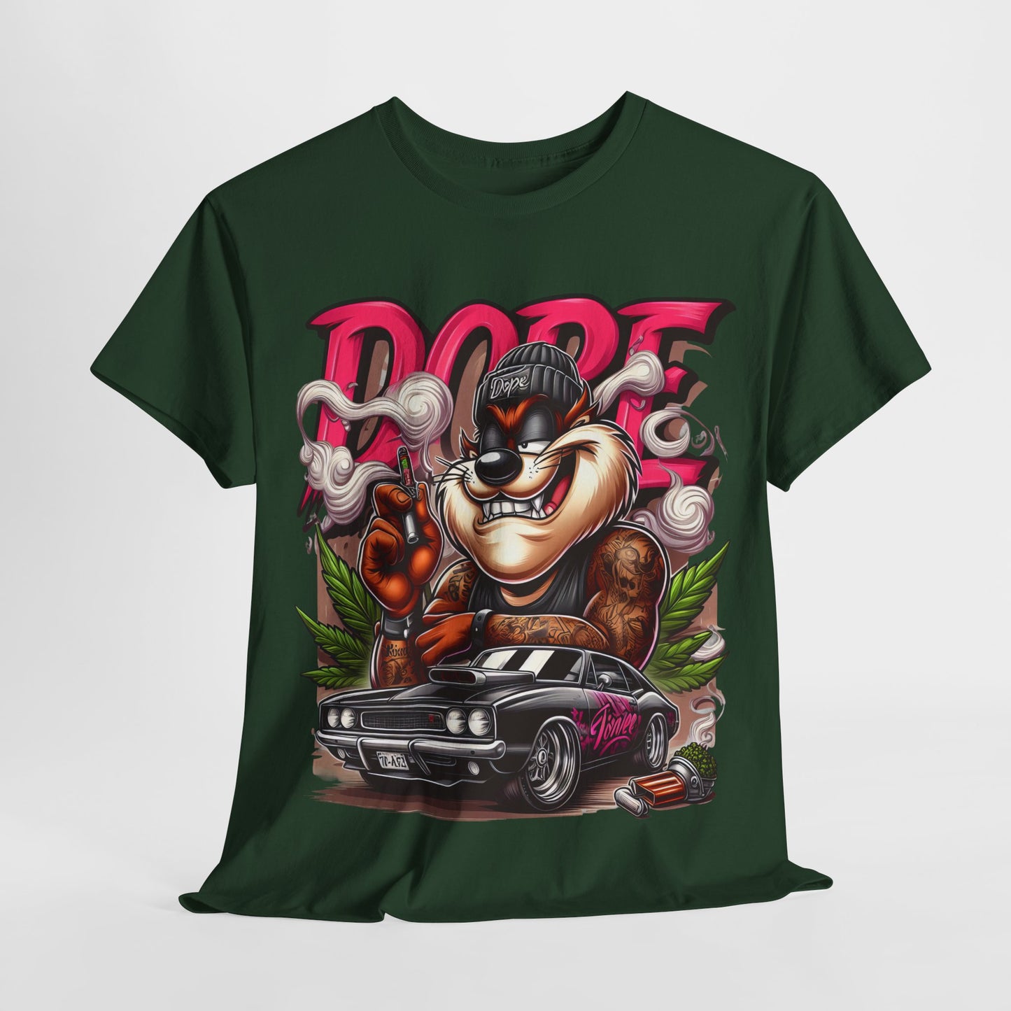 420 Dope Vibes Stoner Devil #1 Unisex Heavy Cotton Tee