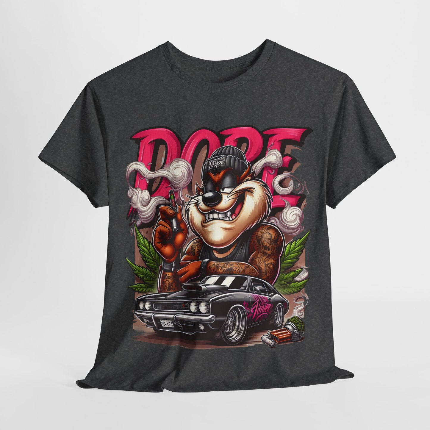420 Dope Vibes Stoner Devil #1 Unisex Heavy Cotton Tee