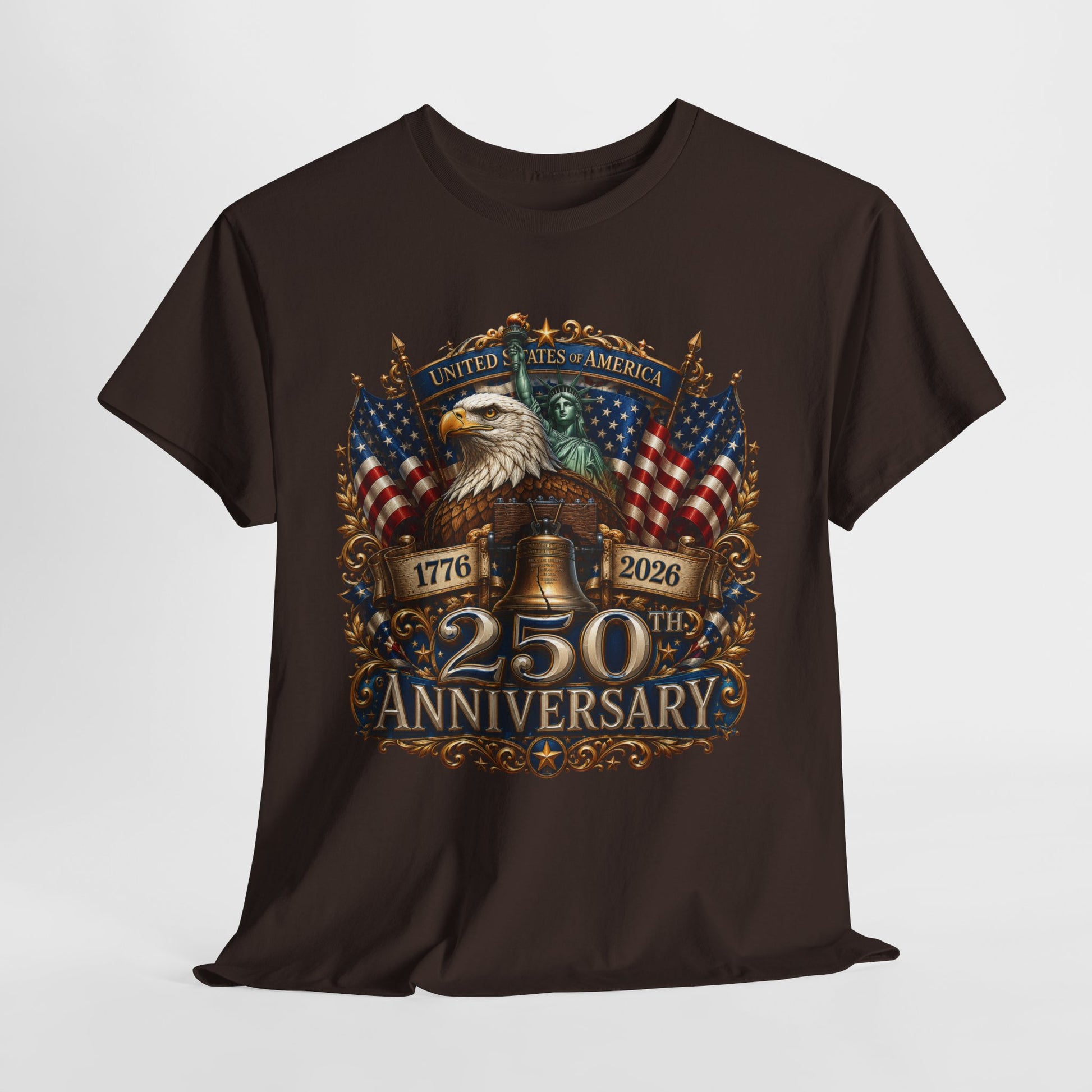 250 Years America #17 Unisex Heavy Cotton Tee - 312tshirts 2