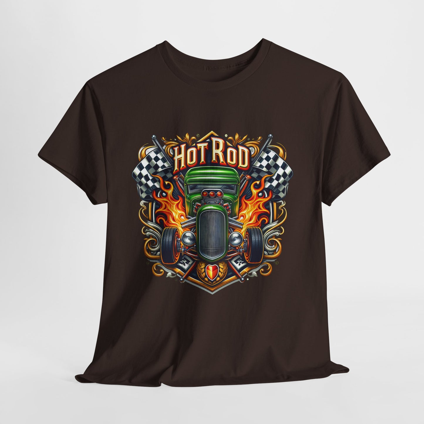 Hot Rod #4 Unisex Heavy Cotton Tee - 312tshirts 2