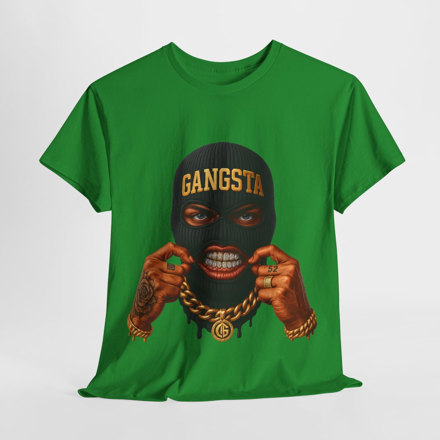 Black Ski Mask Unisex Heavy Cotton Tee