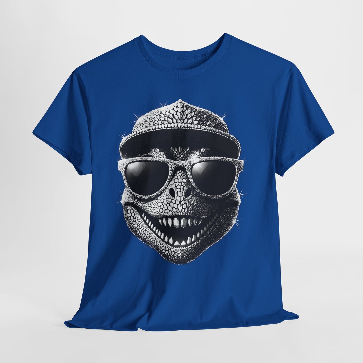 Cool Dinosaur Head Unisex Heavy Cotton Tee - 312tshirts 2
