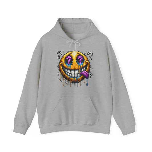 Creepy Neon Emoji #9 Unisex Heavy Sweatshirt Hoodie