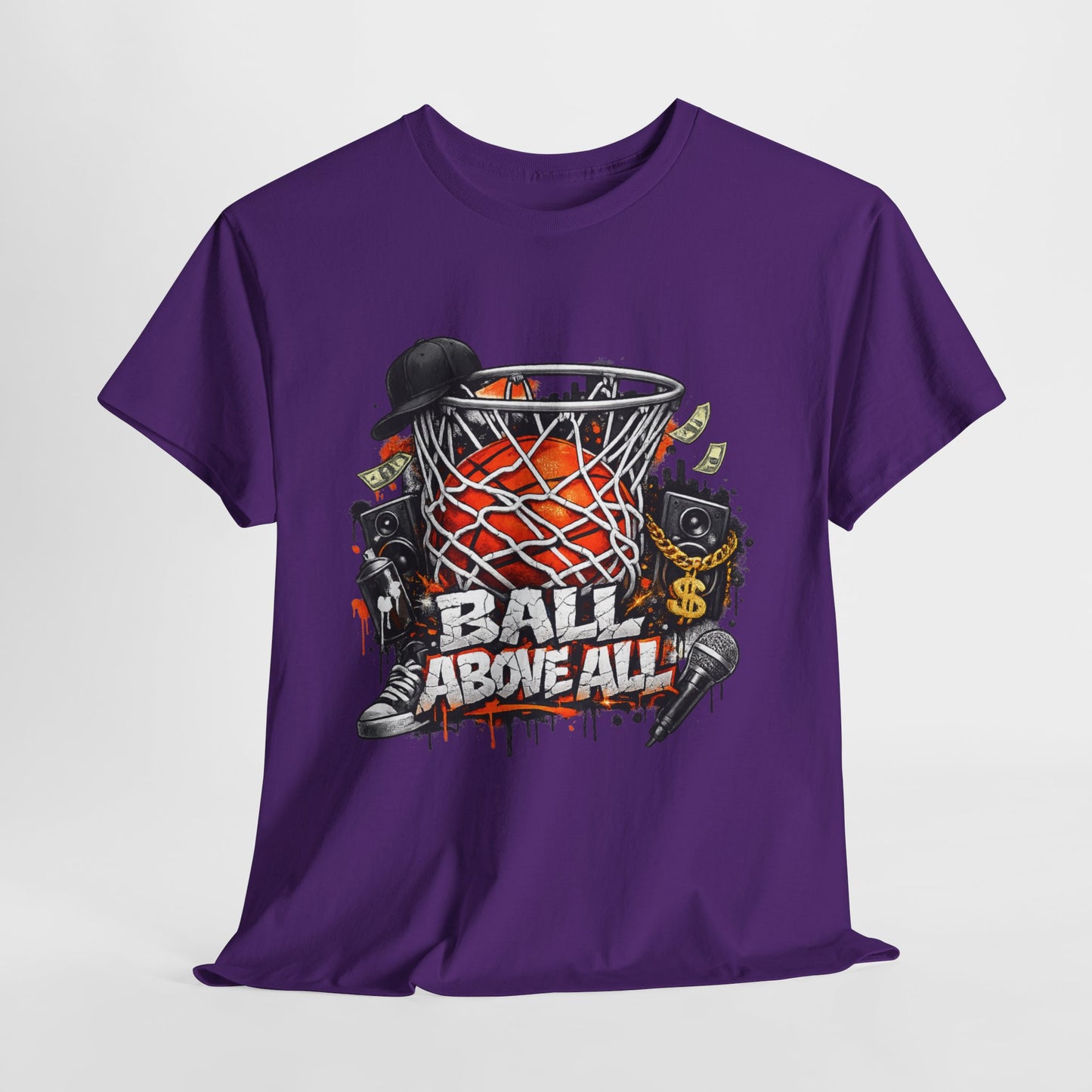Basketball Drip #2 Unisex Heavy Cotton Tee