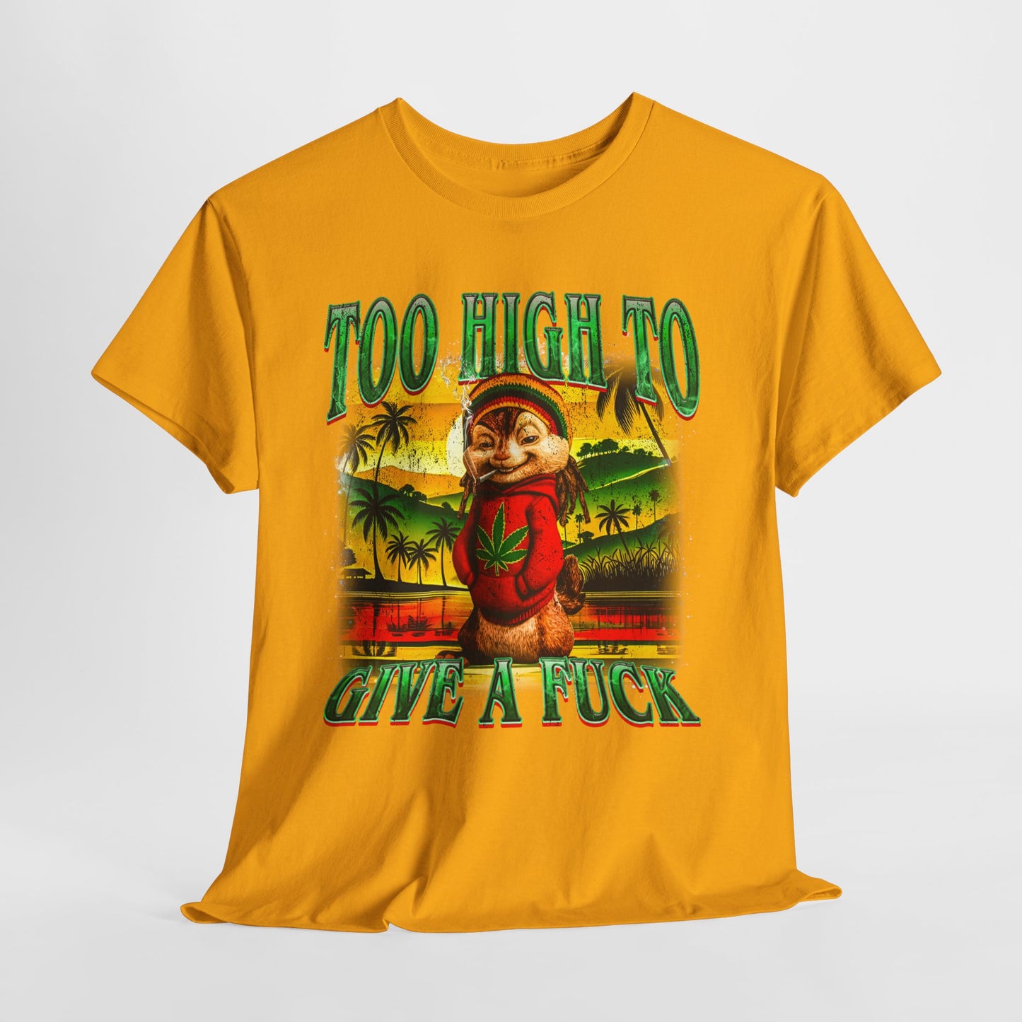 420 Chipmunk #1 Unisex Heavy Cotton Tee - 312tshirts 2