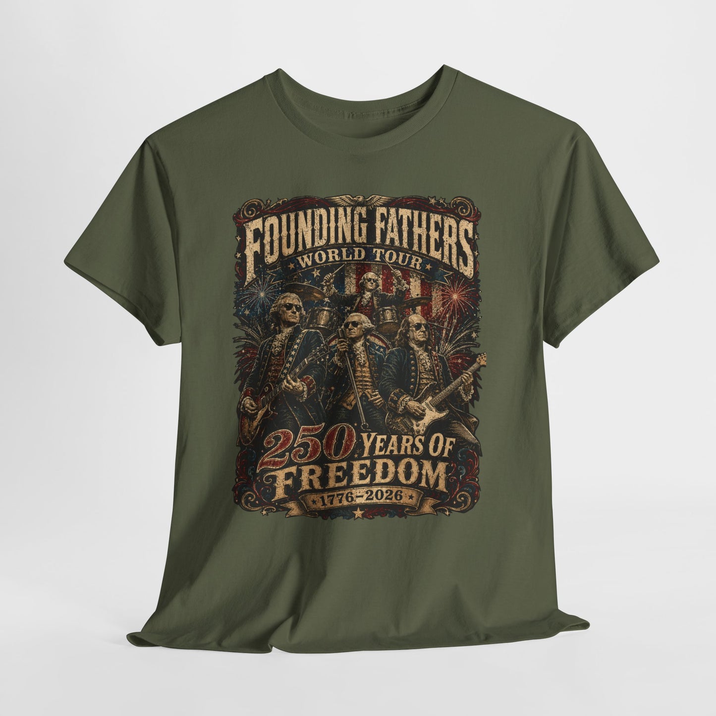 250 Years America #14 Unisex Heavy Cotton Tee