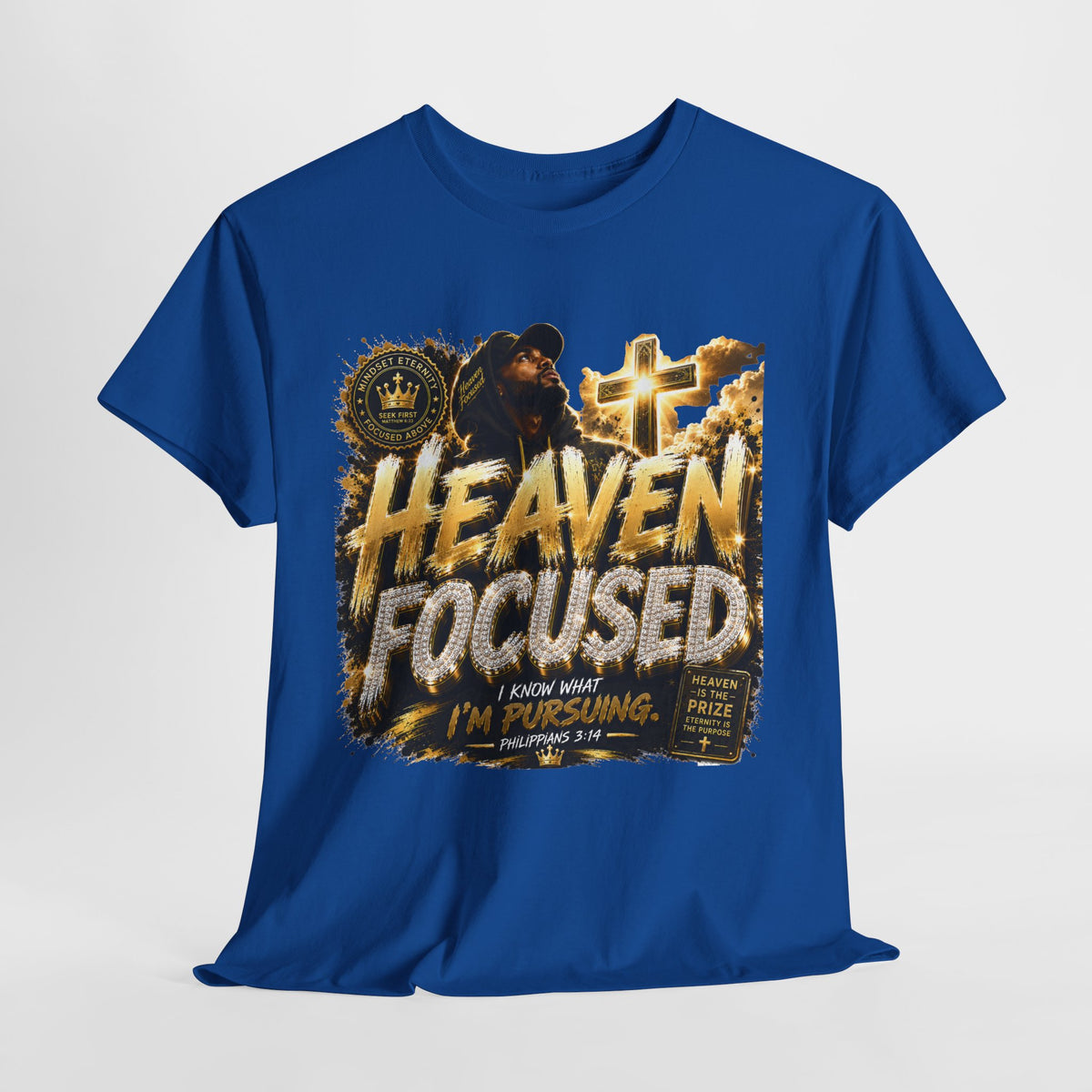 Heaven Focused #1 Unisex Heavy Cotton Tee