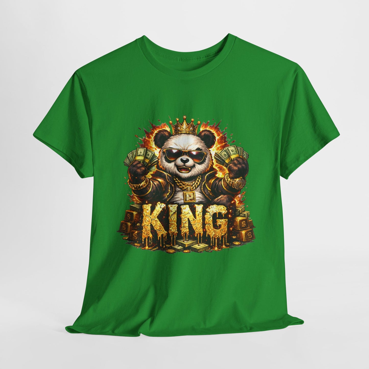 King Panda T-Shirt – Graphic Royalty Panda Tee - 312tshirts 2
