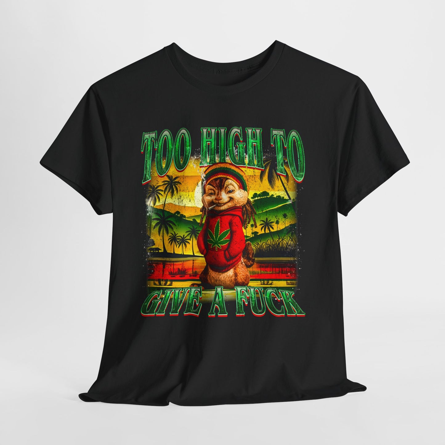 420 Chipmunk #1 Unisex Heavy Cotton Tee - 312tshirts 2