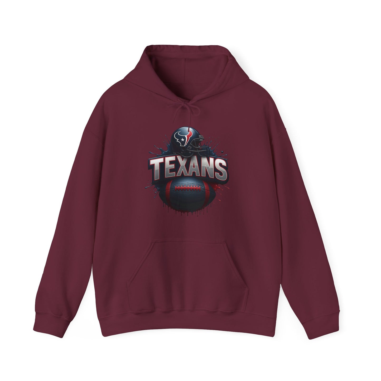 Sports Texans Football Logo #2 Unisex Heavy Sweatshirt Hoodie