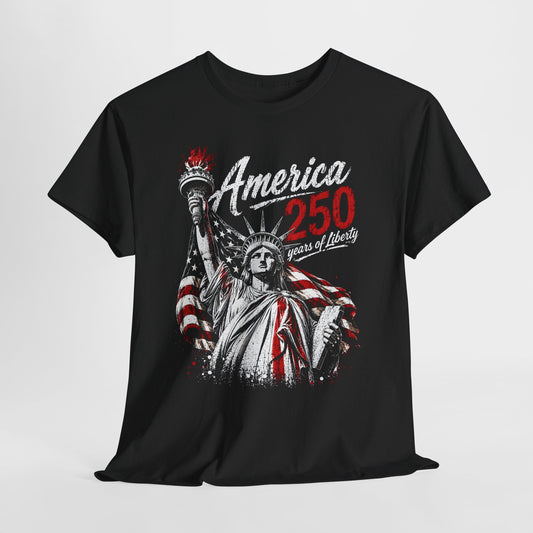 America 250 Years #5 Unisex Heavy Cotton Tee - 312tshirts 2
