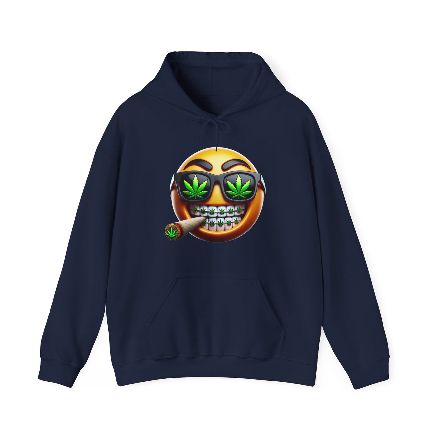 420 Emoji #9 Unisex Heavy Sweatshirt Hoodie