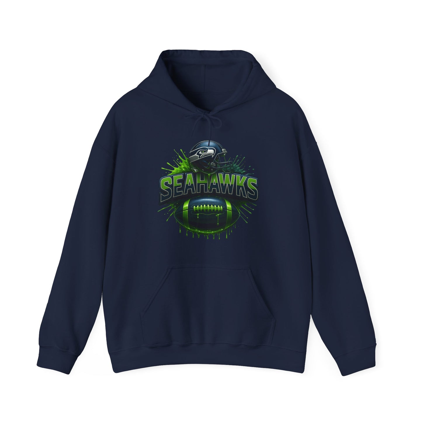 Sports Seahawks Football Logo #2 Unisex Heavy Sweatshirt Hoodie