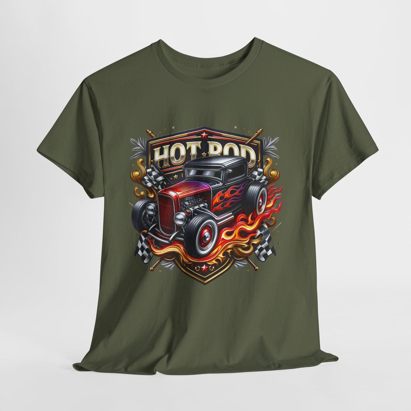 Hot Rod #3 Unisex Heavy Cotton Tee - 312tshirts 2