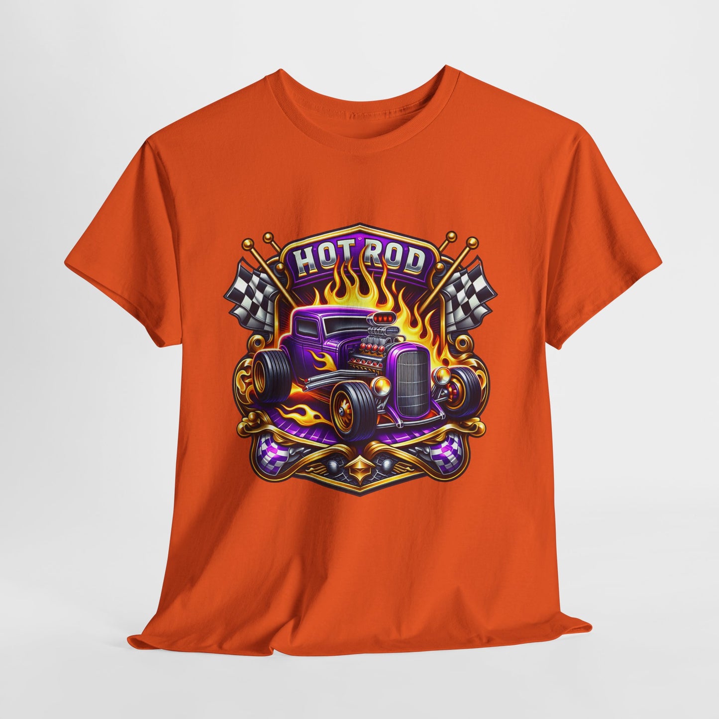 Hot Rod #8 Unisex Heavy Cotton Tee - 312tshirts 2