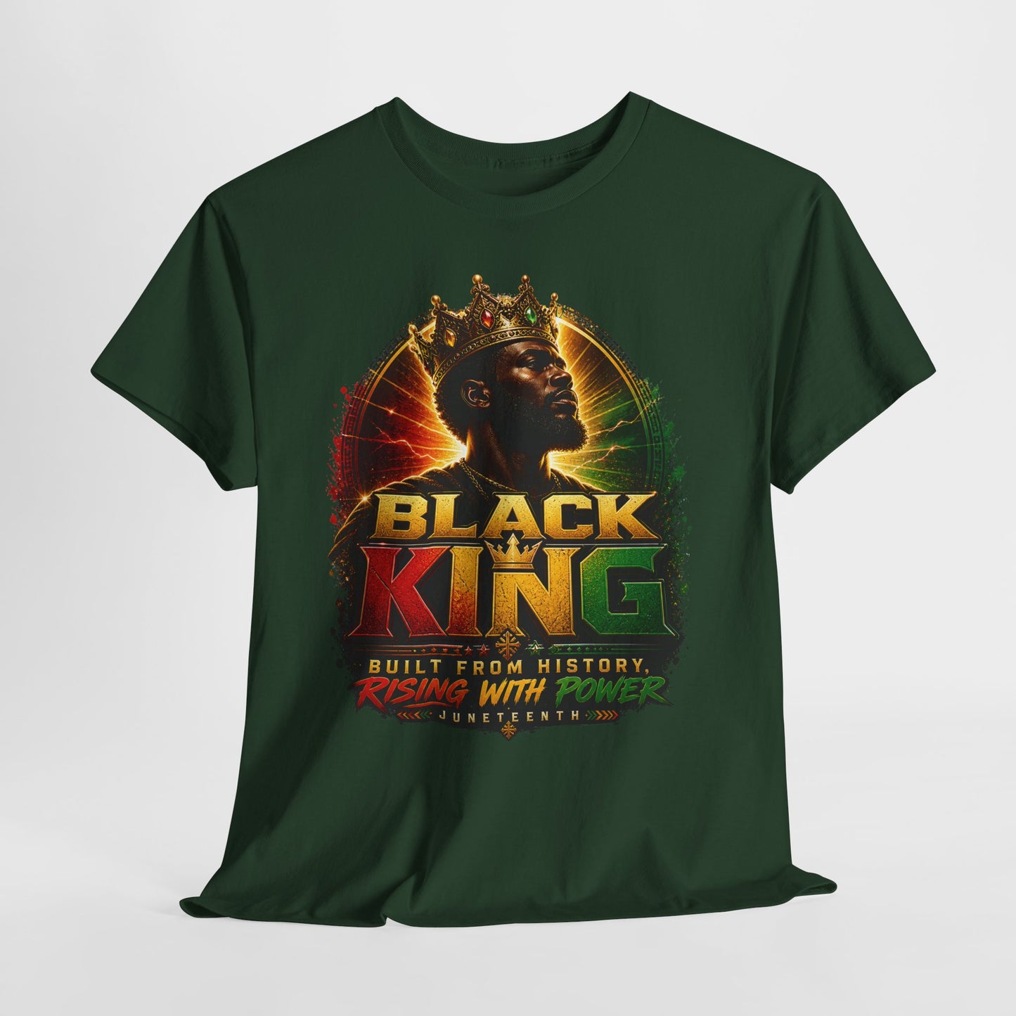 Juneteenth Black King #1 Unisex Heavy Cotton Tee
