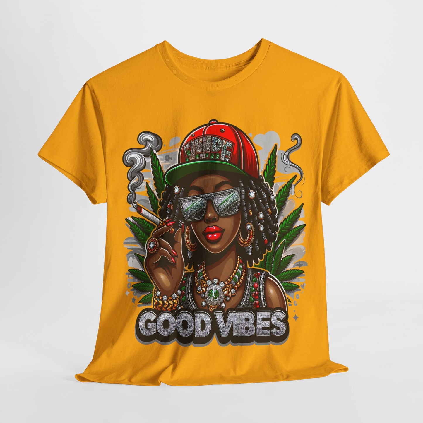 420 Good Vibes #2 Unisex Heavy Cotton Tee - 312tshirts 2