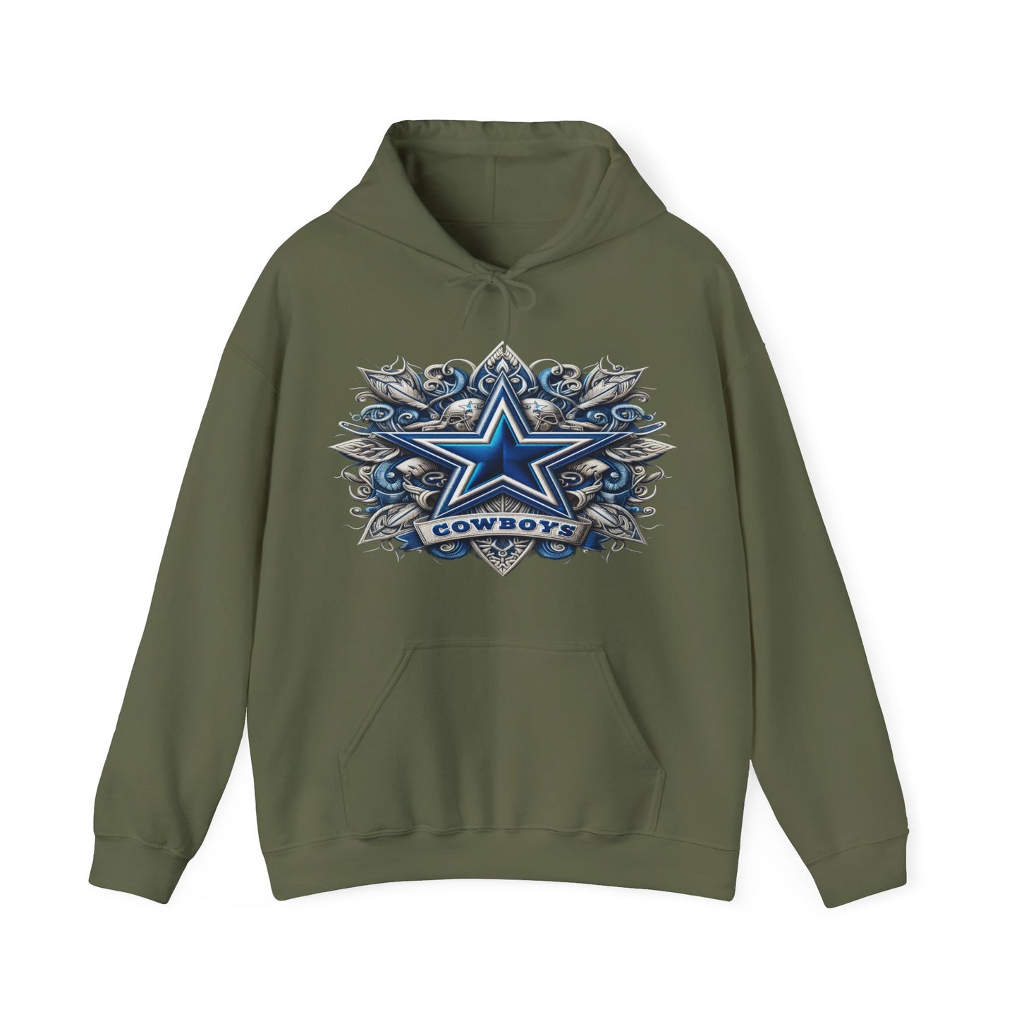 Sports Cowboys Football Logo #1 Unisex Heavy Sweatshirt Hoodie