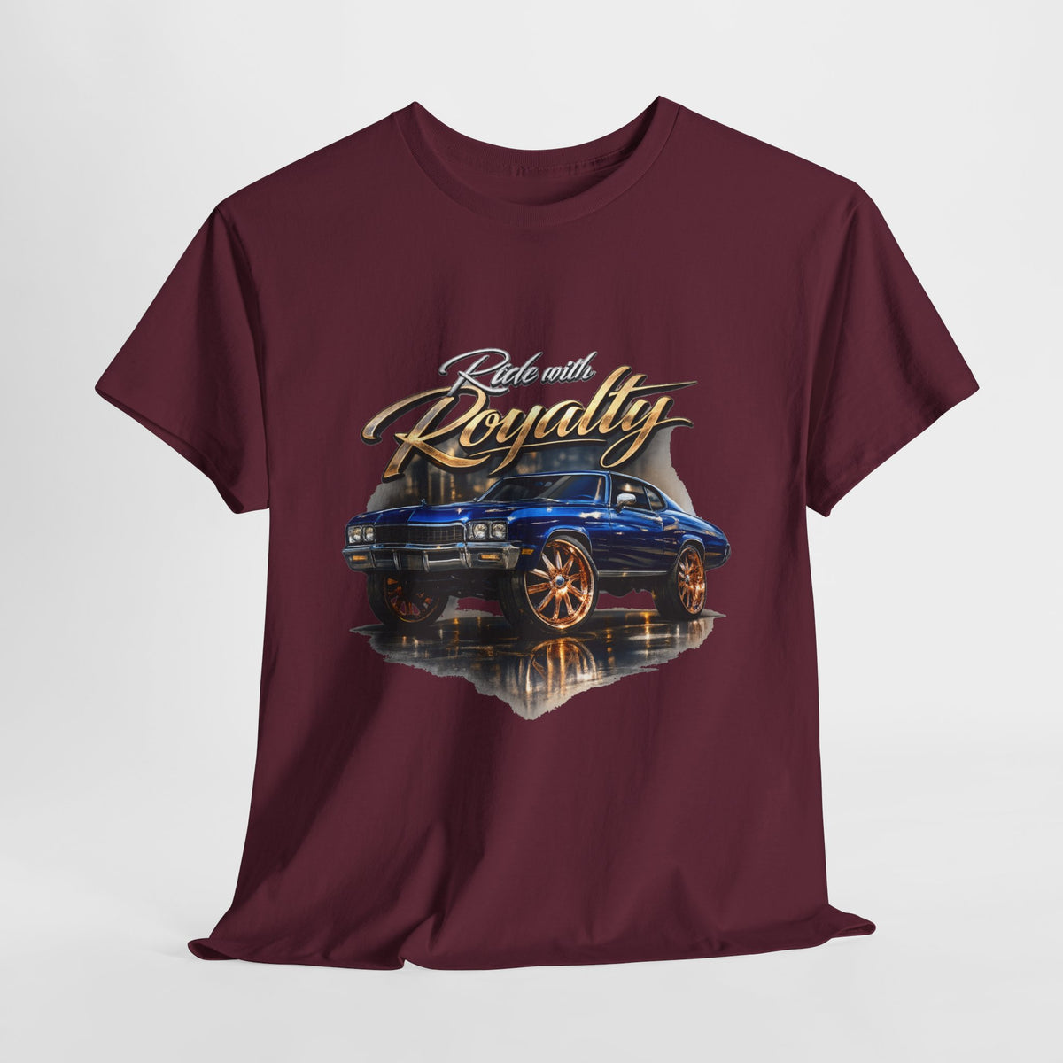 Ride With Royalty #1 Unisex Heavy Cotton Tee