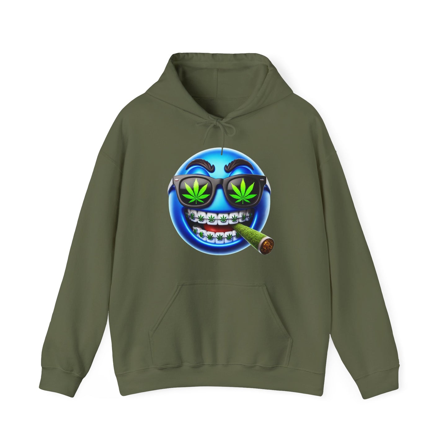 420 Emoji #2 Unisex Heavy Sweatshirt Hoodie