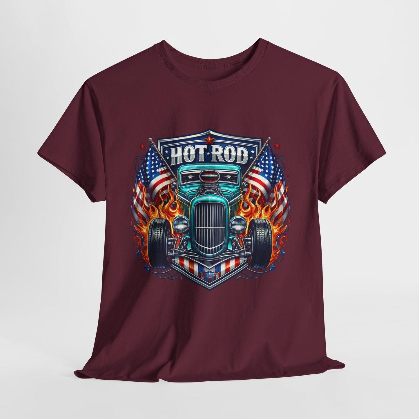 Hot Rod #1 Unisex Heavy Cotton Tee - 312tshirts 2