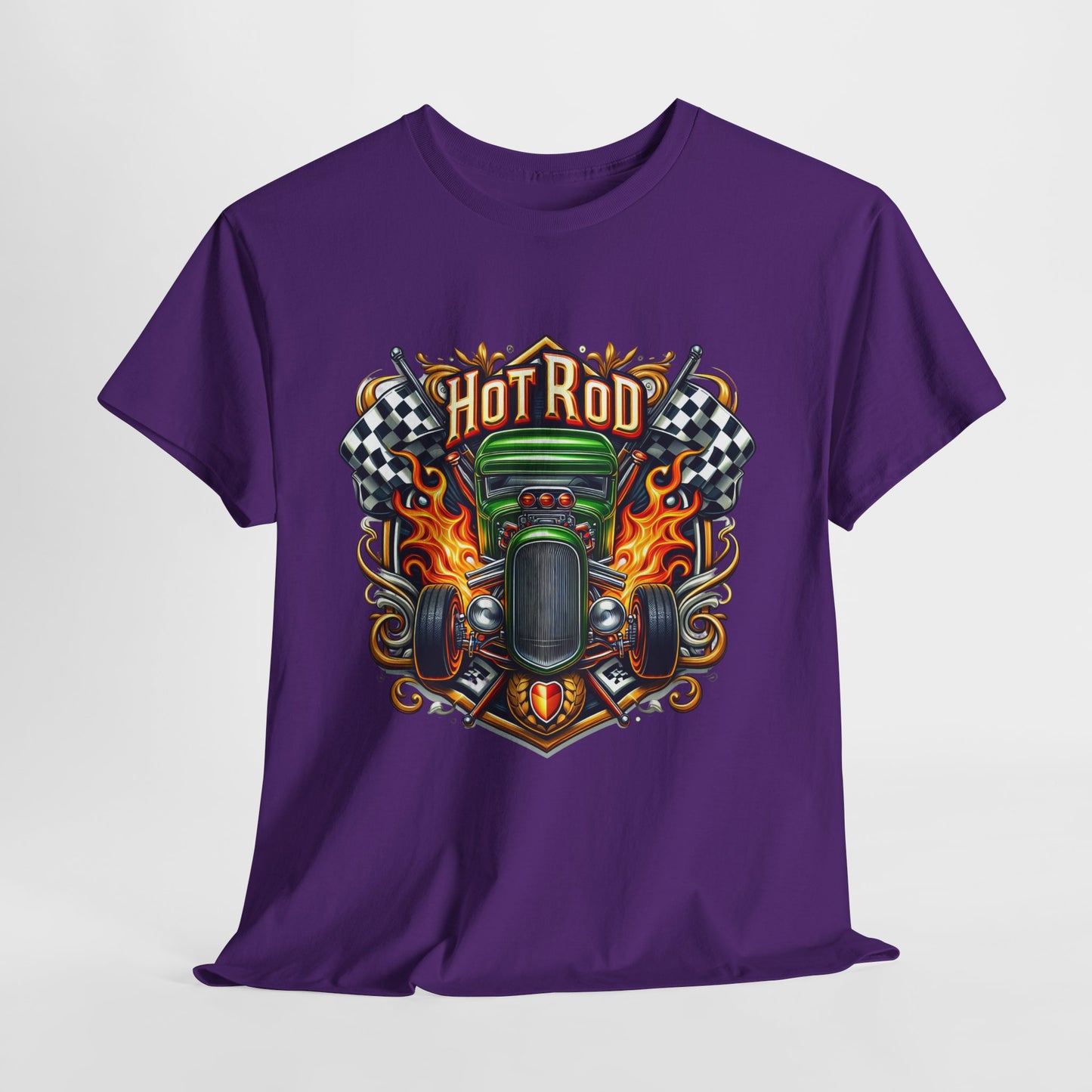 Hot Rod #4 Unisex Heavy Cotton Tee - 312tshirts 2