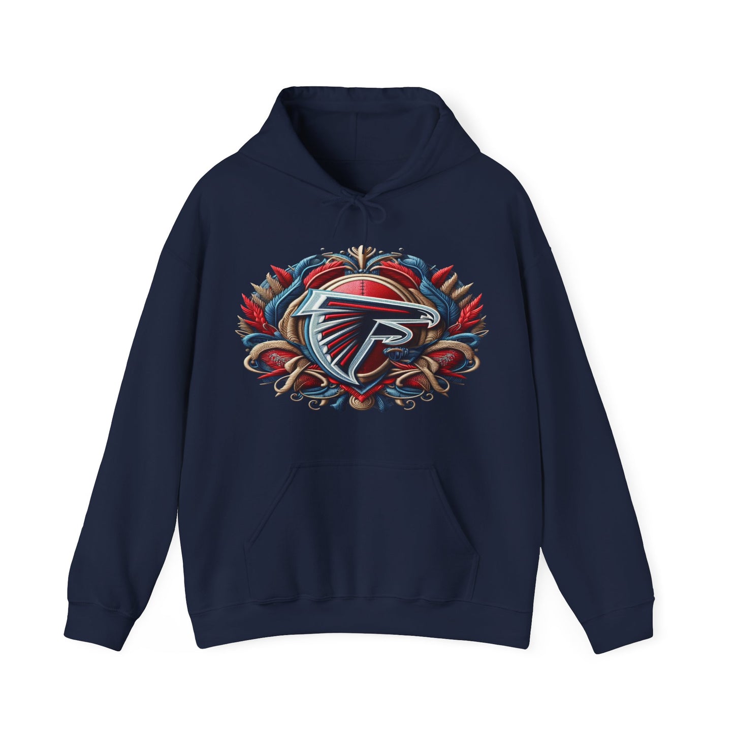 Sports Falcons Football Logo #1 Unisex Heavy Sweatshirt Hoodie