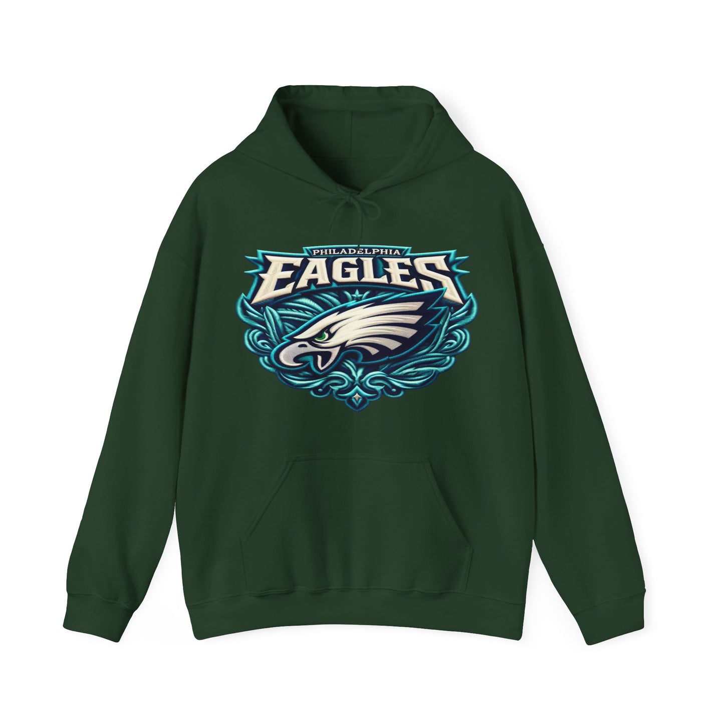 Sports Eagles Football Logo #1 Unisex Heavy Sweatshirt Hoodie
