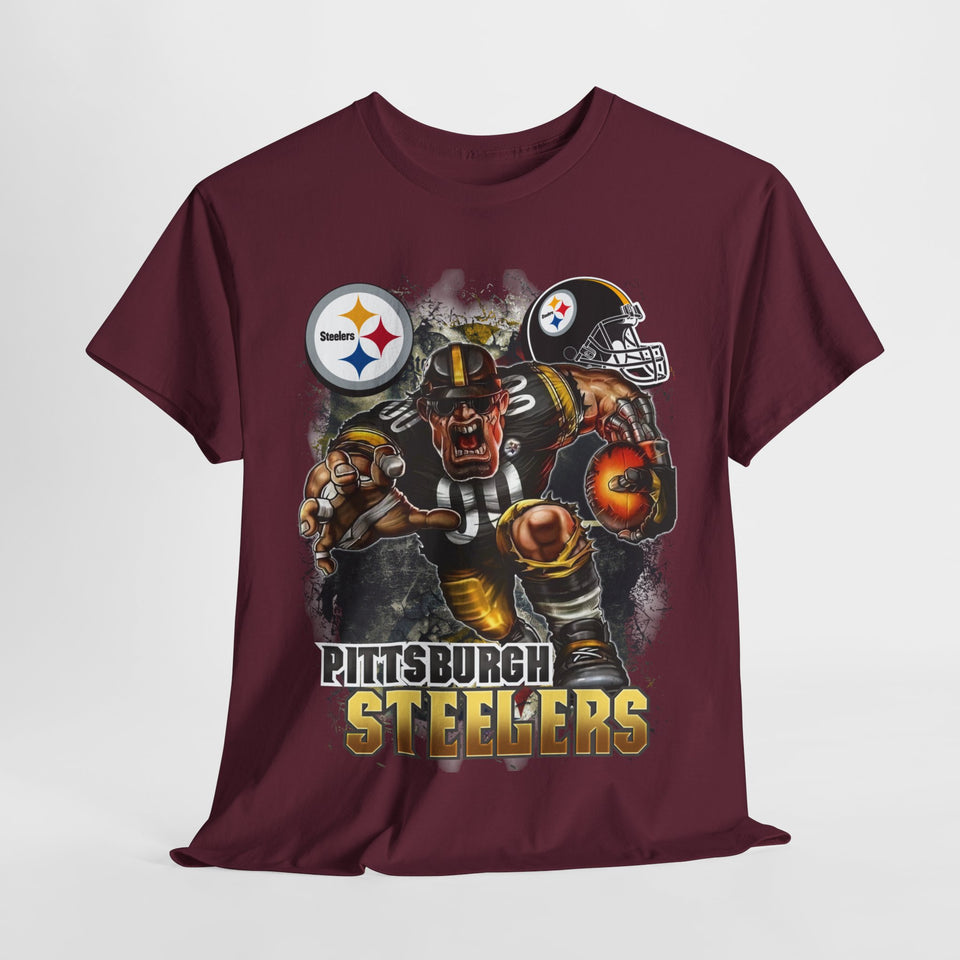 NFL Mascot Pittsburgh Unisex Heavy Cotton Tee