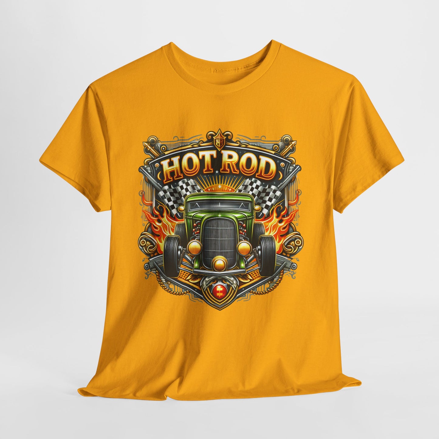 Hot Rod #10 Unisex Heavy Cotton Tee - 312tshirts 2