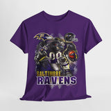 NFL Mascot Baltimore Unisex Heavy Cotton Tee