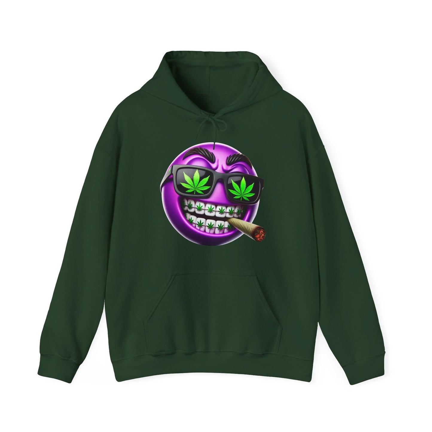 420 Emoji #3 Unisex Heavy Sweatshirt Hoodie
