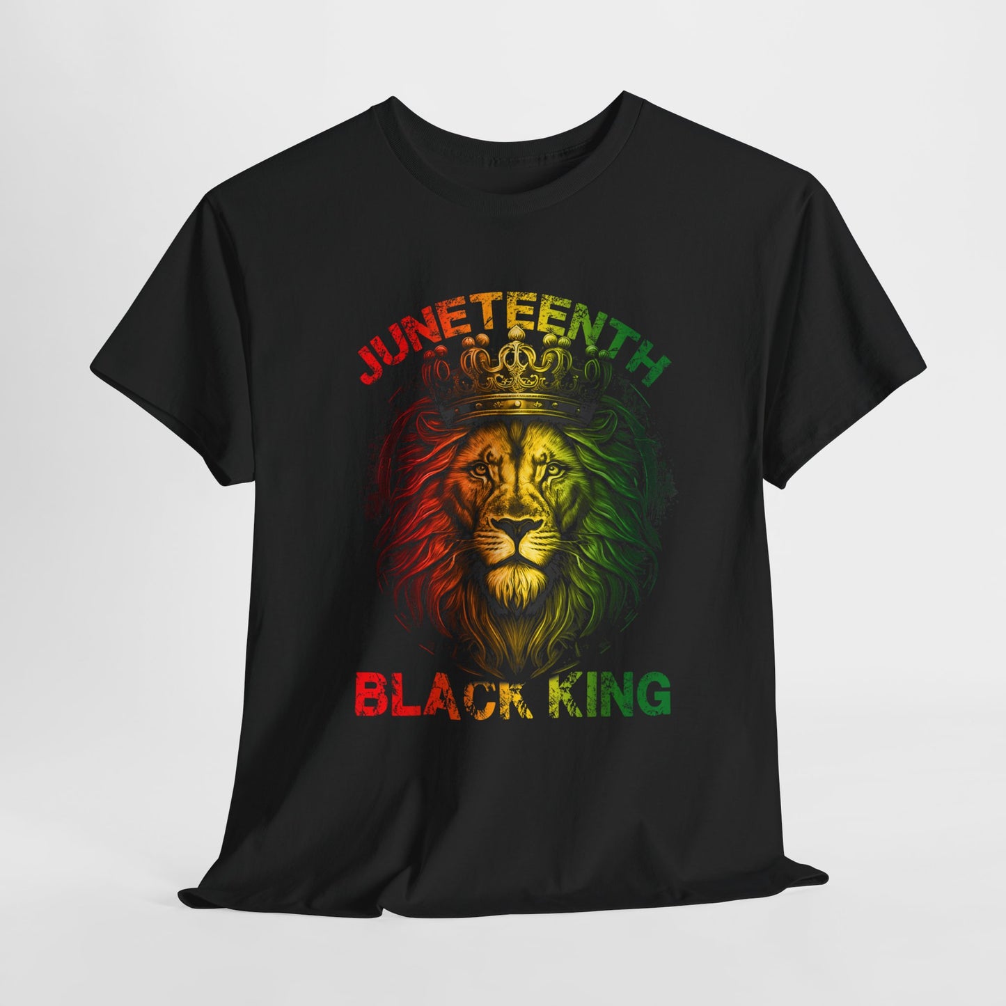 Juneteenth Black King #2 Unisex Heavy Cotton Tee