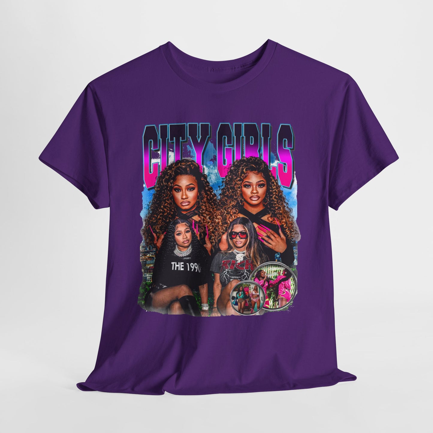 City Girls 1 Hip-Hop Unisex Heavy Cotton Tee - 312tshirts 2