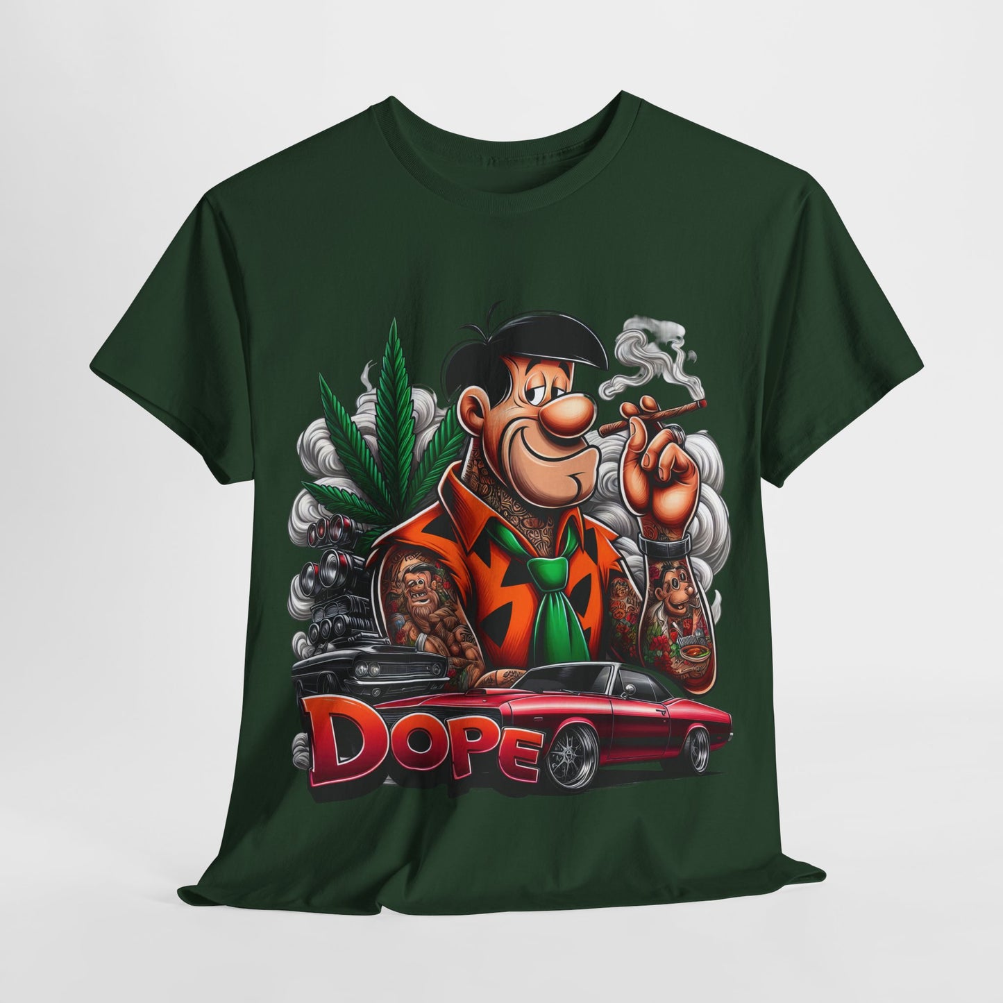 420 Dope Vibes Fred #2 Unisex Heavy Cotton Tee