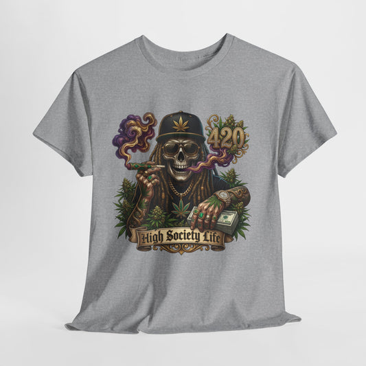 420 High Society High #1 Unisex Heavy Cotton Tee