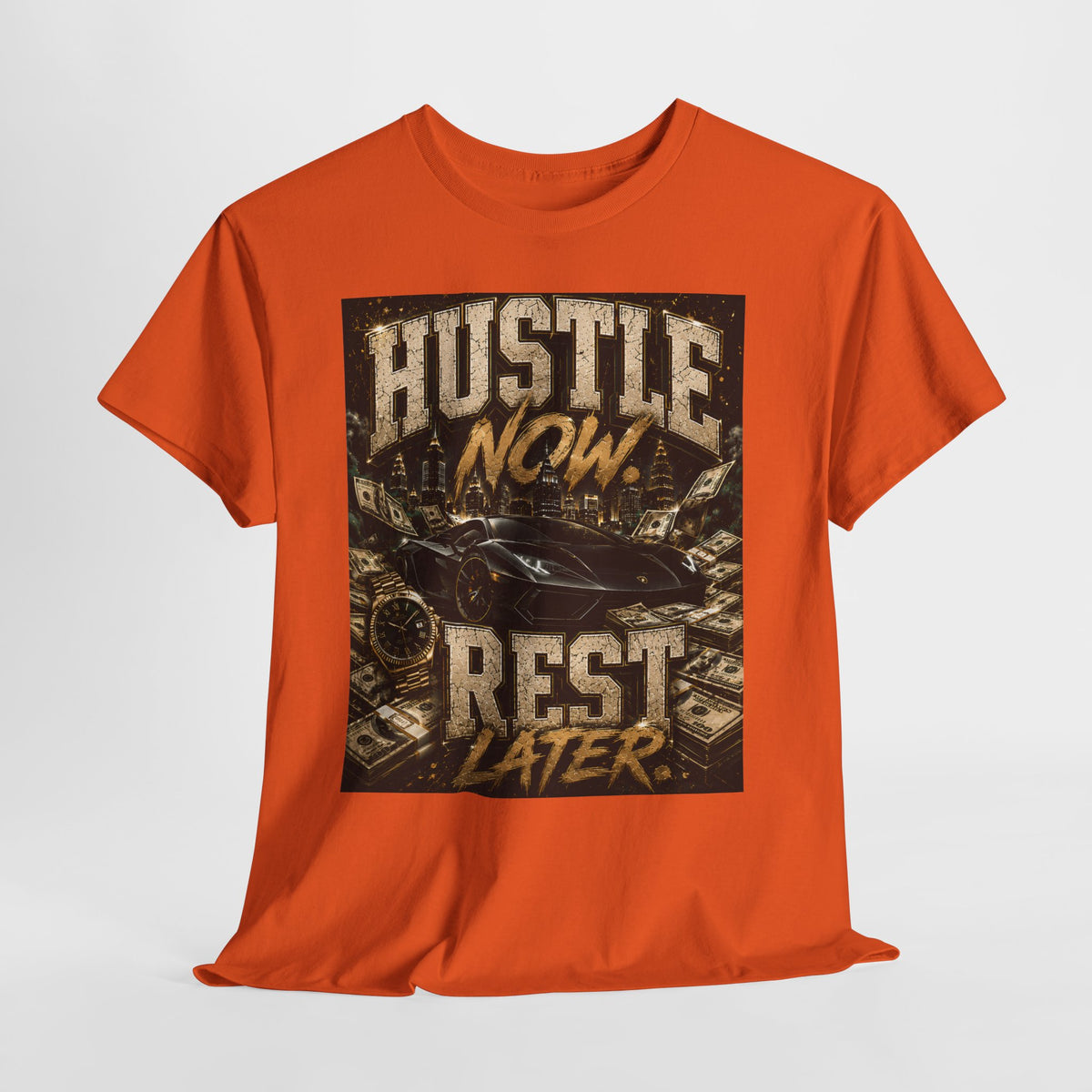 Hustle Now #1 Unisex Heavy Cotton Tee