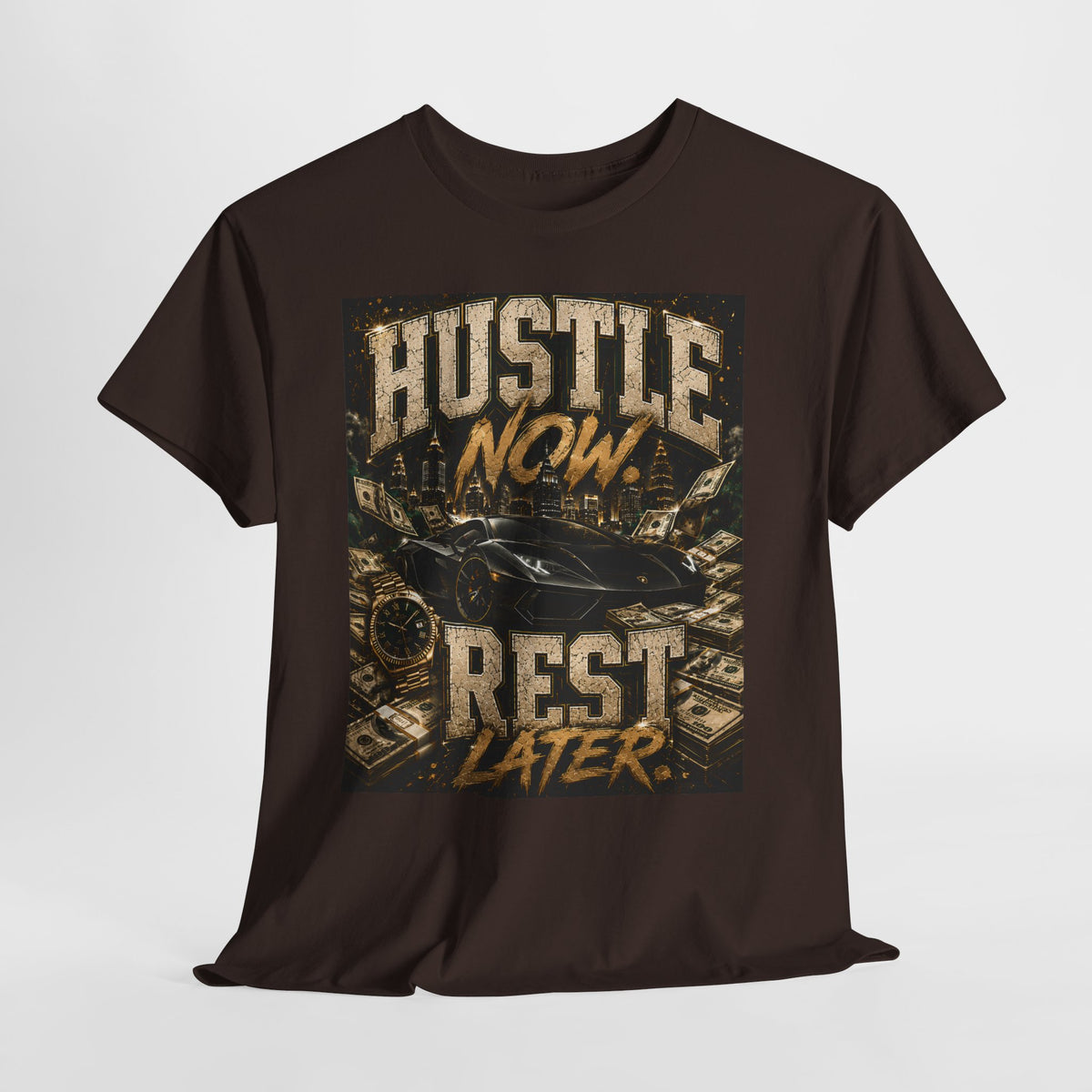 Hustle Now #1 Unisex Heavy Cotton Tee