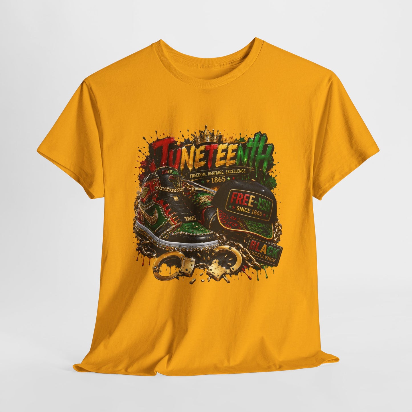 Juneteenth #4 Unisex Heavy Cotton Tee