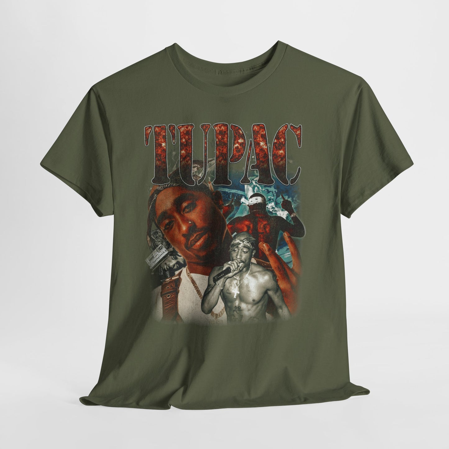 Pac #3 Unisex Heavy Cotton Tee - 312tshirts 2