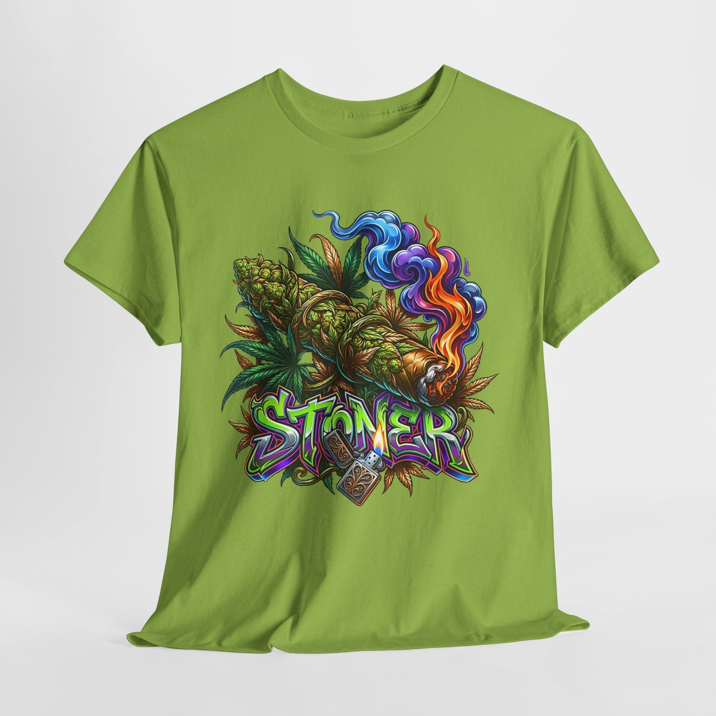 420 Psychedelic Blunt Unisex Heavy Cotton Tee