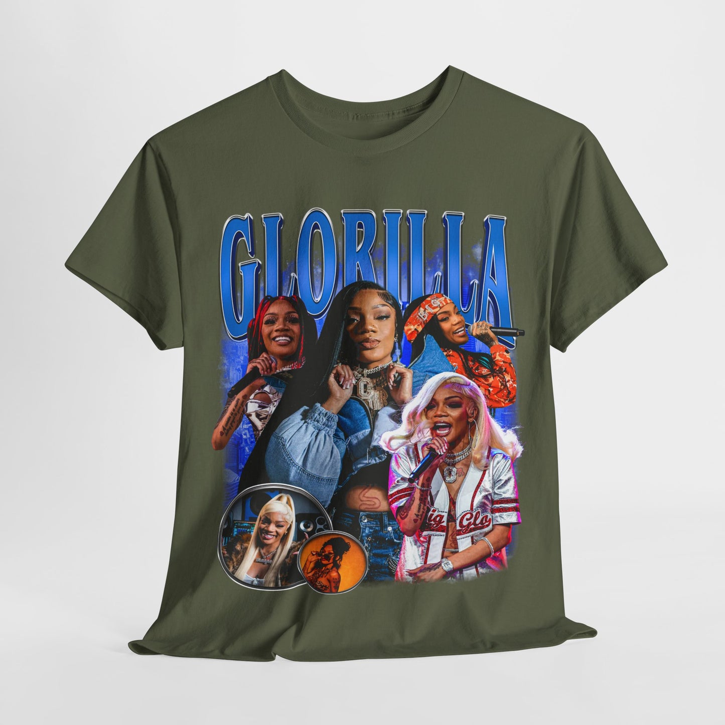 GloRilla 2 Hip-Hop Unisex Heavy Cotton Tee