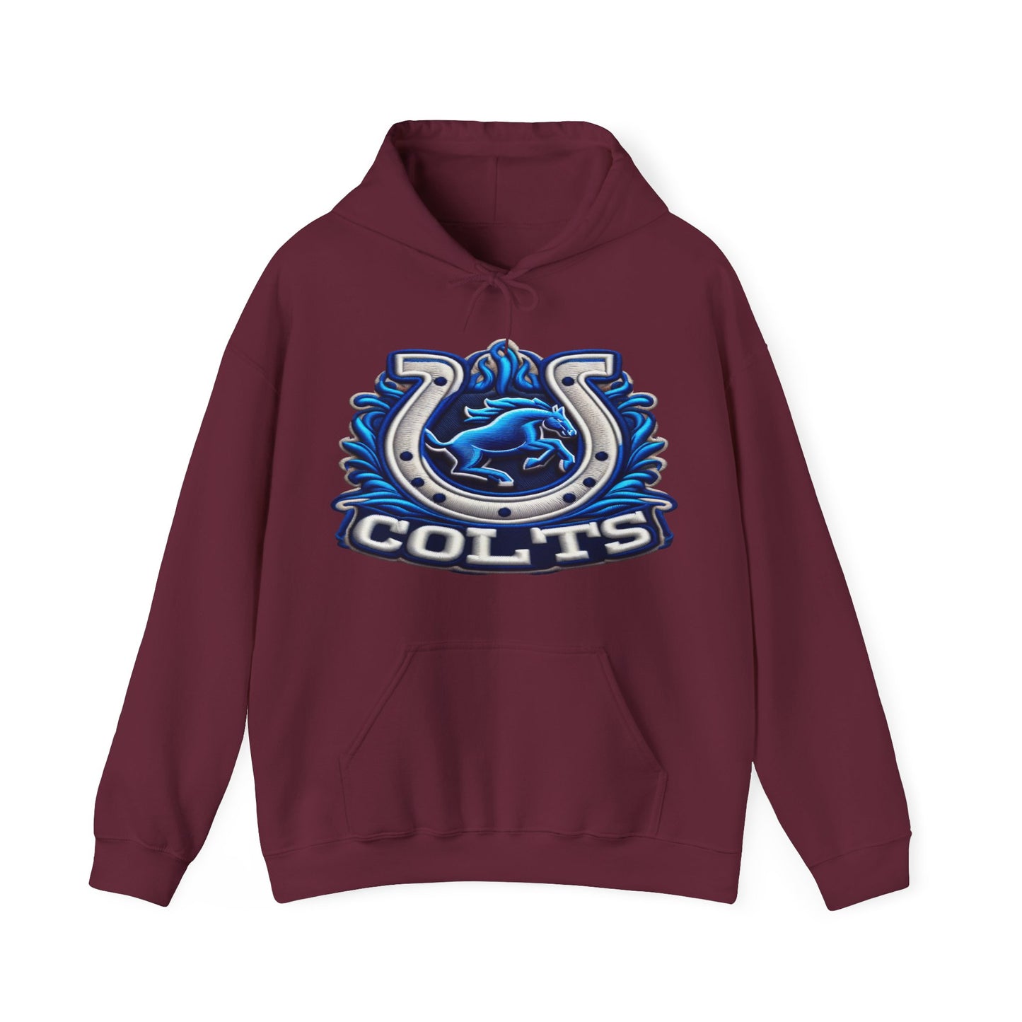 Sports Colts Football Logo #1 Unisex Heavy Sweatshirt Hoodie