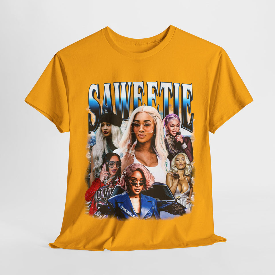 Saweetie Unisex Heavy Cotton Tee