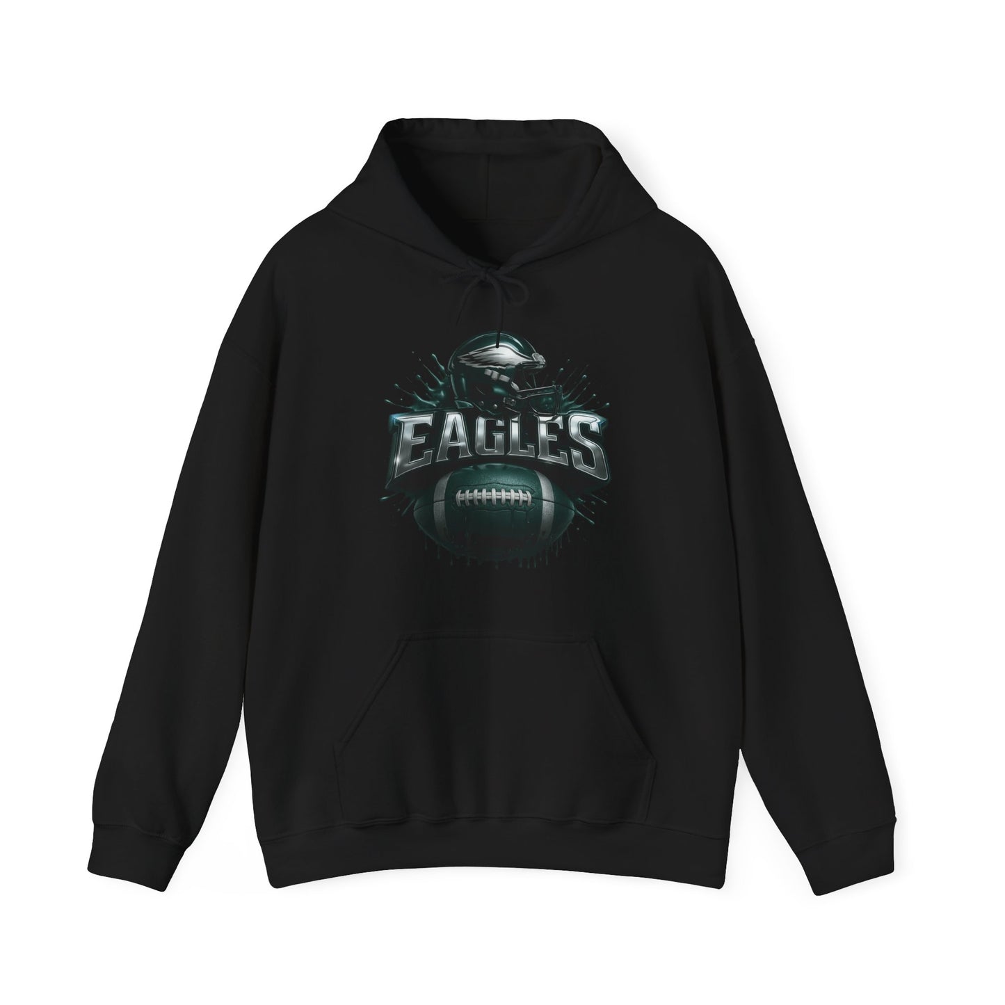 Sports Eagles Football Logo #2 Unisex Heavy Sweatshirt Hoodie