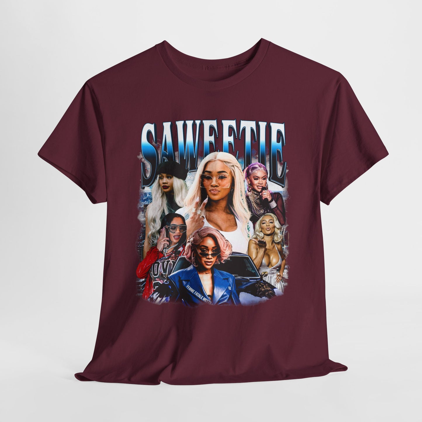 Saweetie 2 Hip-Hop Unisex Heavy Cotton Tee - 312tshirts 2