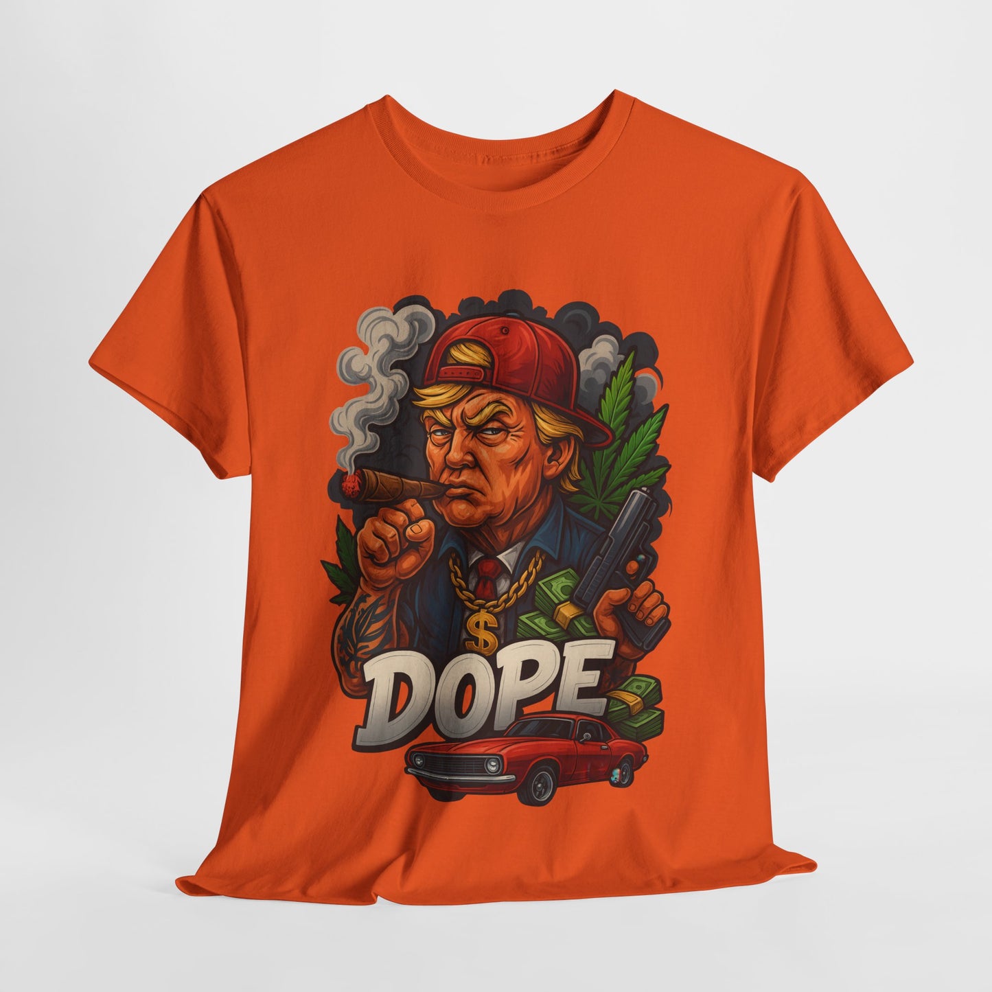 420 Dope Vibes Trump Unisex Heavy Cotton Tee