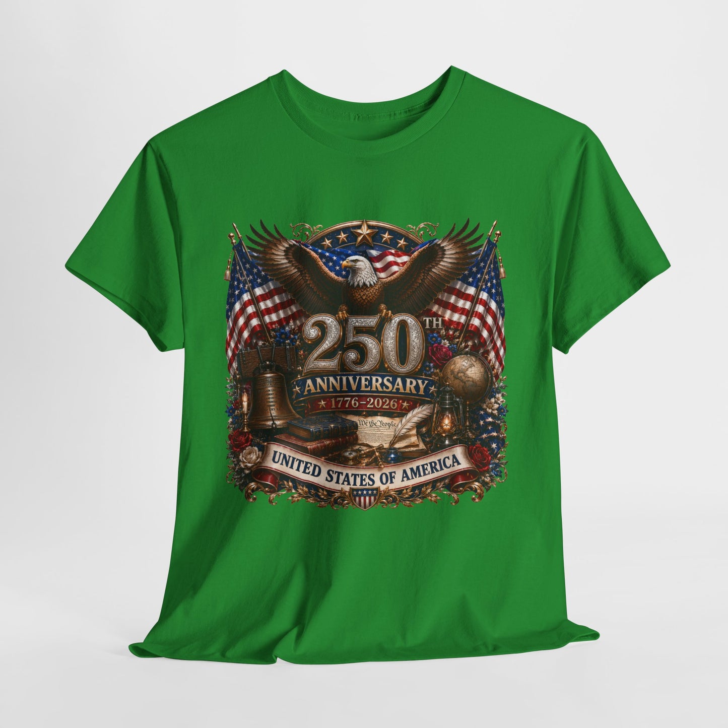 250 Years America #19 Unisex Heavy Cotton Tee - 312tshirts 2