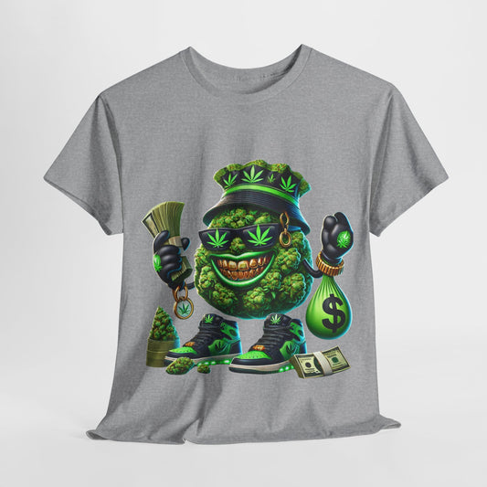 420 Money Bud Nugget Unisex Heavy Cotton Tee - 312tshirts 2