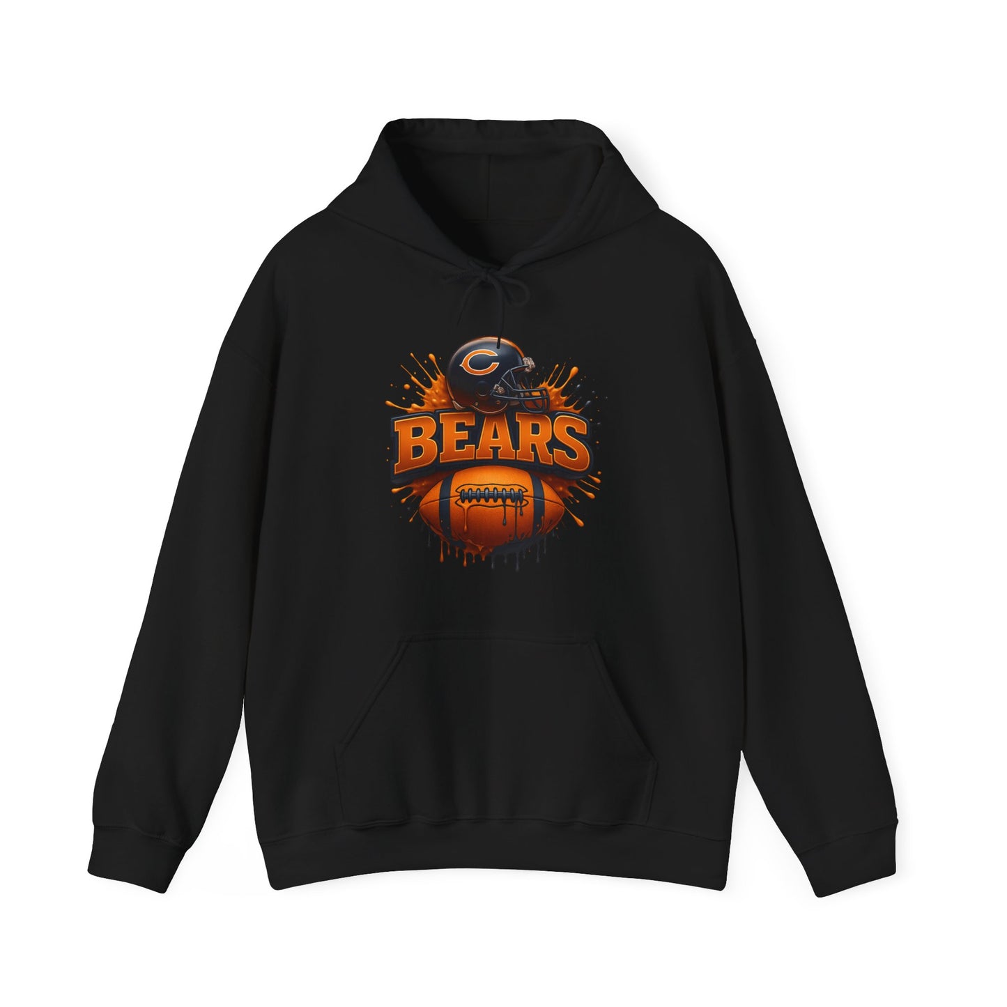 Sports Bears Football Logo #2 Unisex Heavy Sweatshirt Hoodie
